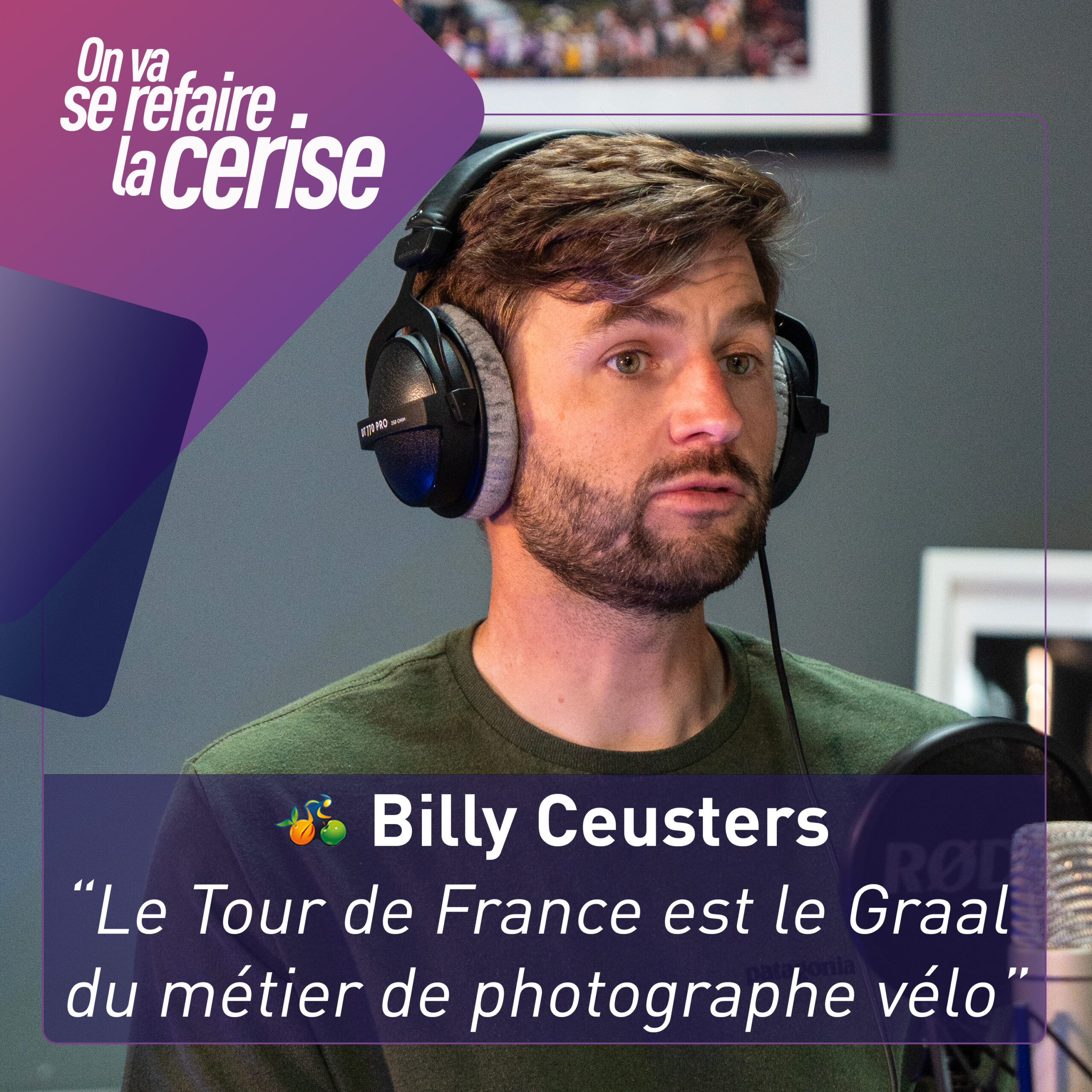 Photographe du Tour de France : les coulisses du métier avec Billy Ceusters